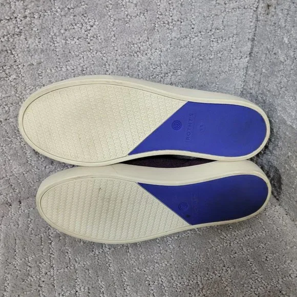 Rothy's The Sneaker Fig Python Purple Slip On Shoes Women’s Size US 7.5 9.5